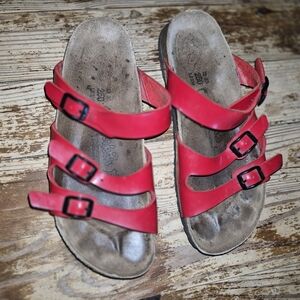Birkenstock Red Women's Sandals